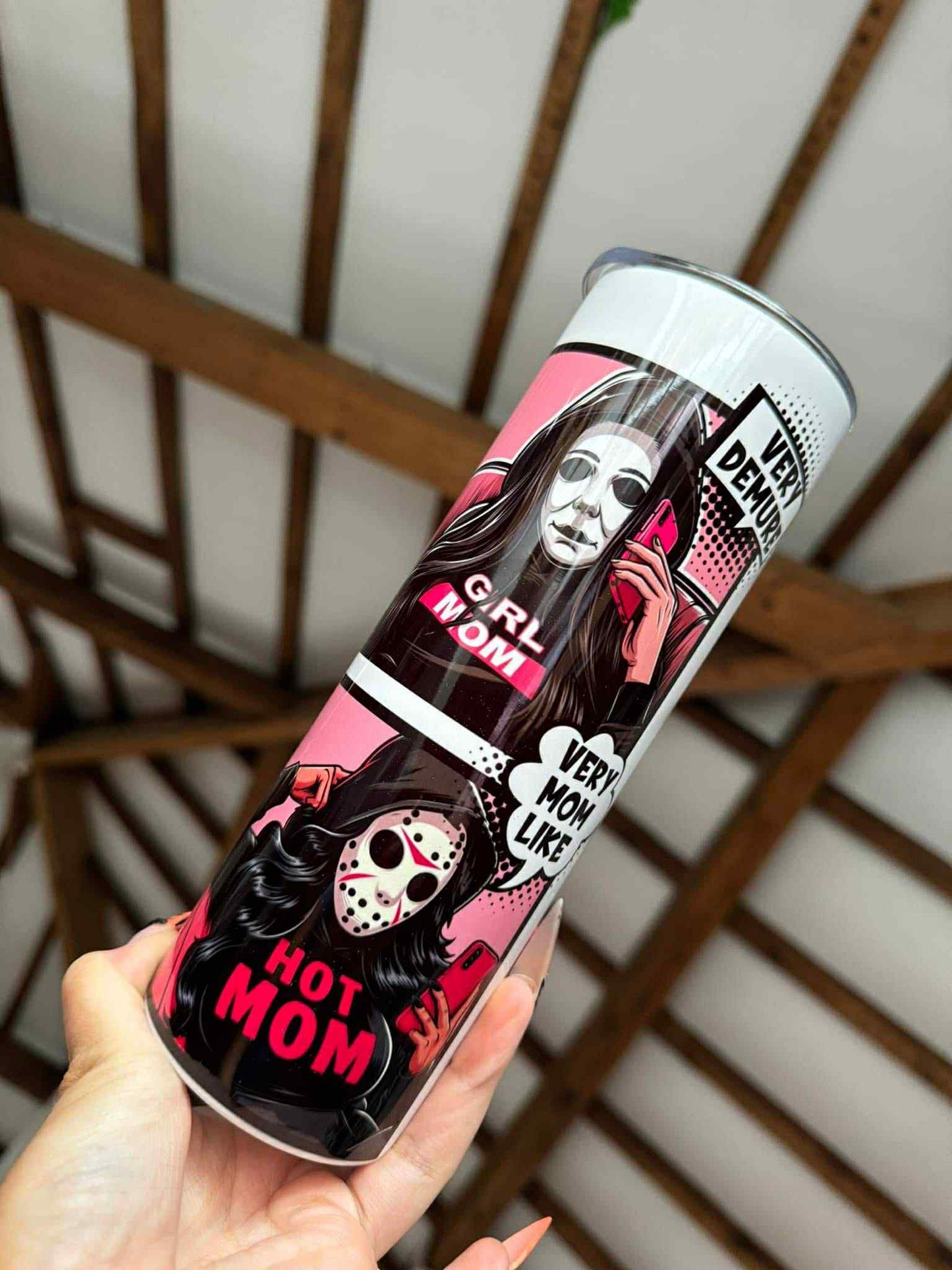Bad Mom, Hot Mom 30oz Tumbler