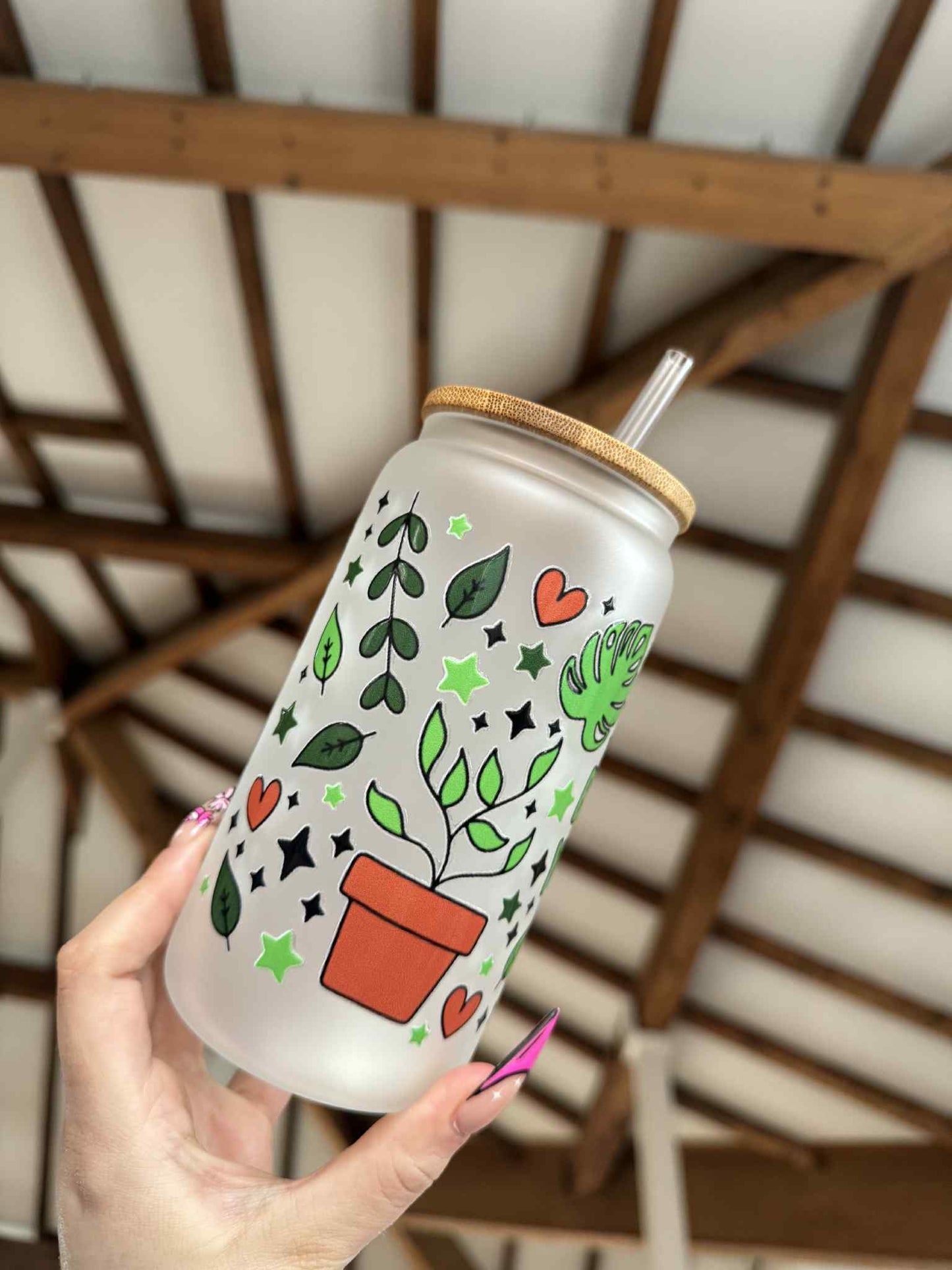 Beleaf In Yourself Frosted Libbey Can
