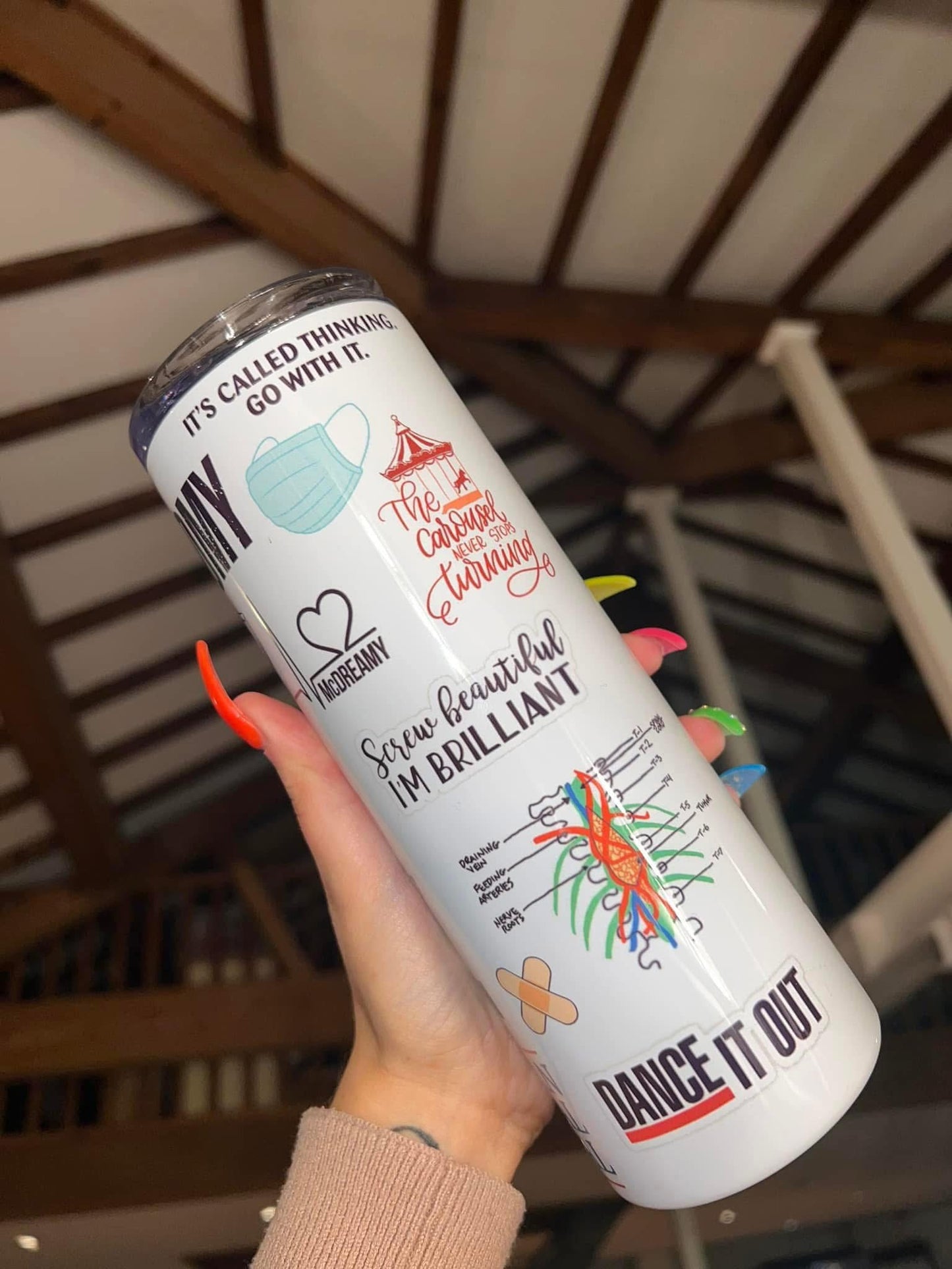 Greys Anatomy 20oz Tumbler