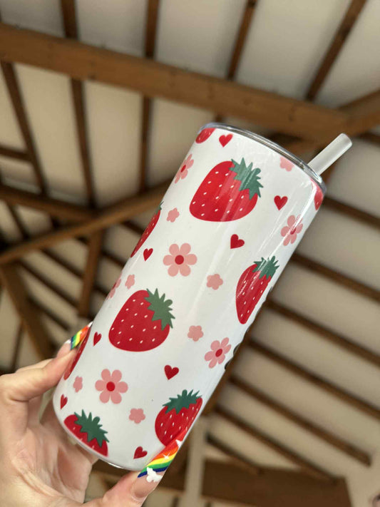 Strawberry 15oz Tumbler