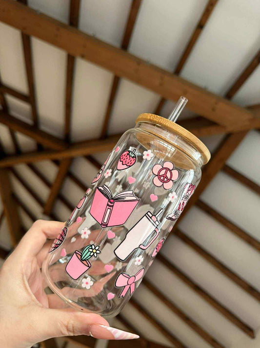 Pink Girly Libbey Can