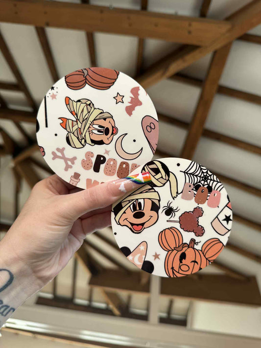 Spooky Characters Coaster