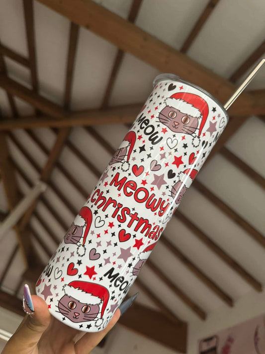 Meow Christmas 20oz Tumbler