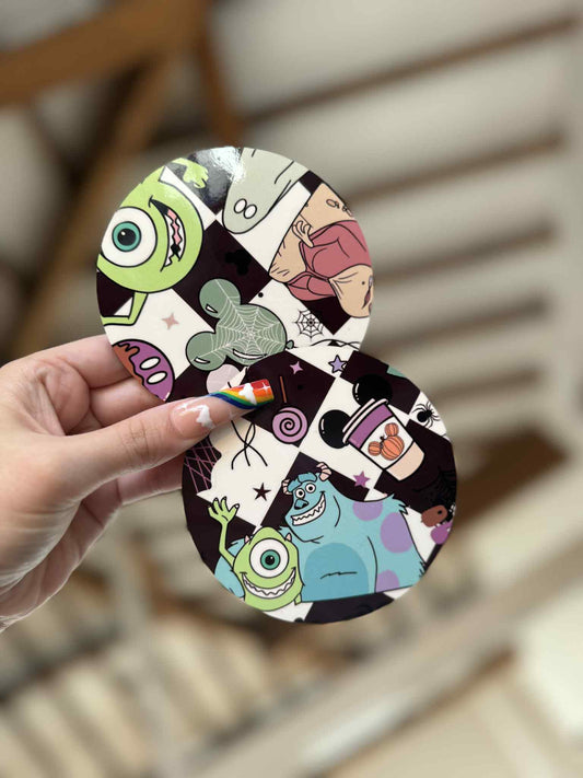 Sully, Mike & Boo Coaster