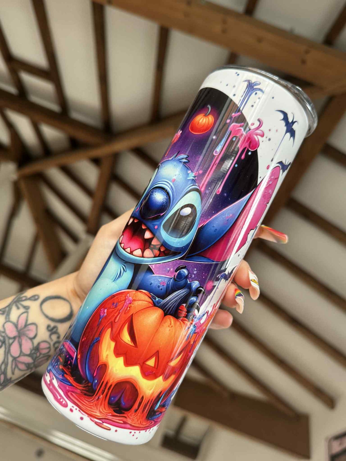 Pumpkin Stitch 20oz Tumbler