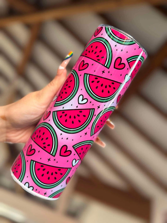 Pink Watermelons 20oz Tumbler