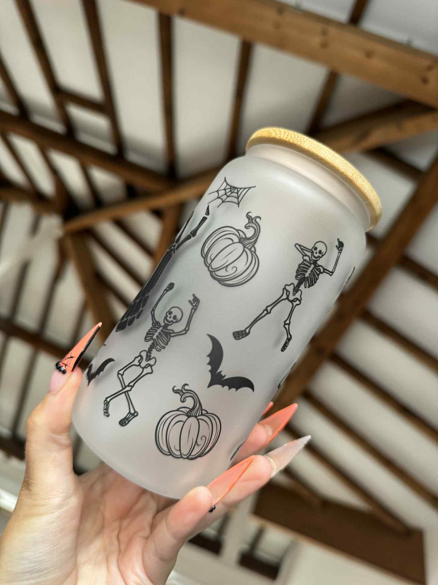 Spooky Season Frosted Libbey Can