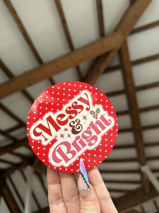 Messy & Bright Coaster