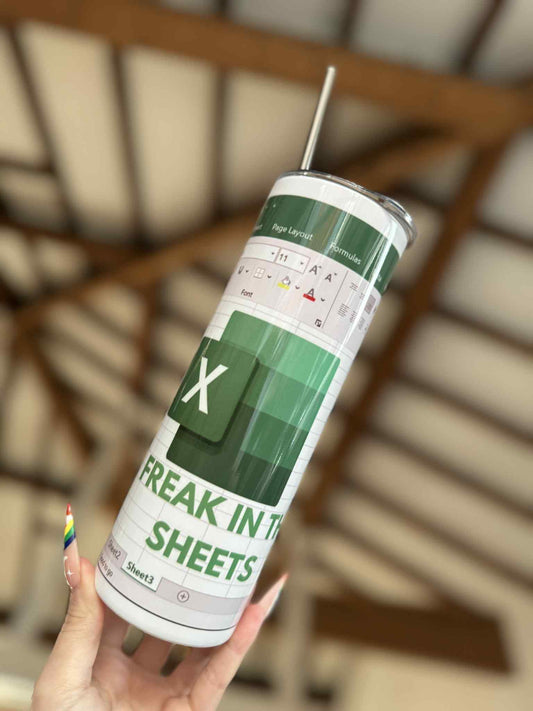Freak In The Sheets 20oz Tumbler
