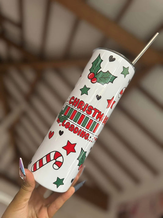 Chistmas Loading 20oz Tumbler