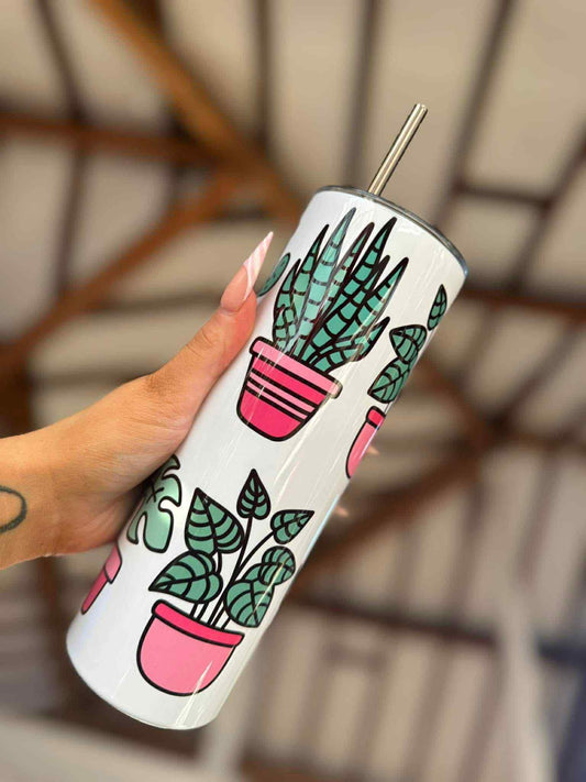 Green Plant 20oz Tumbler