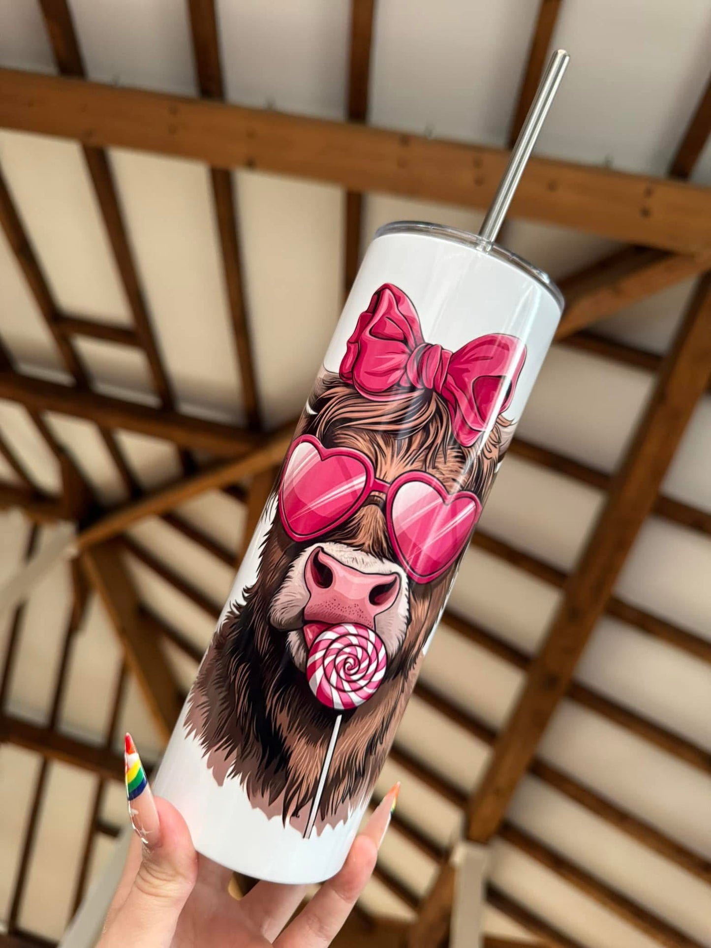 Cute Highland Cow 20zoz Tumbler