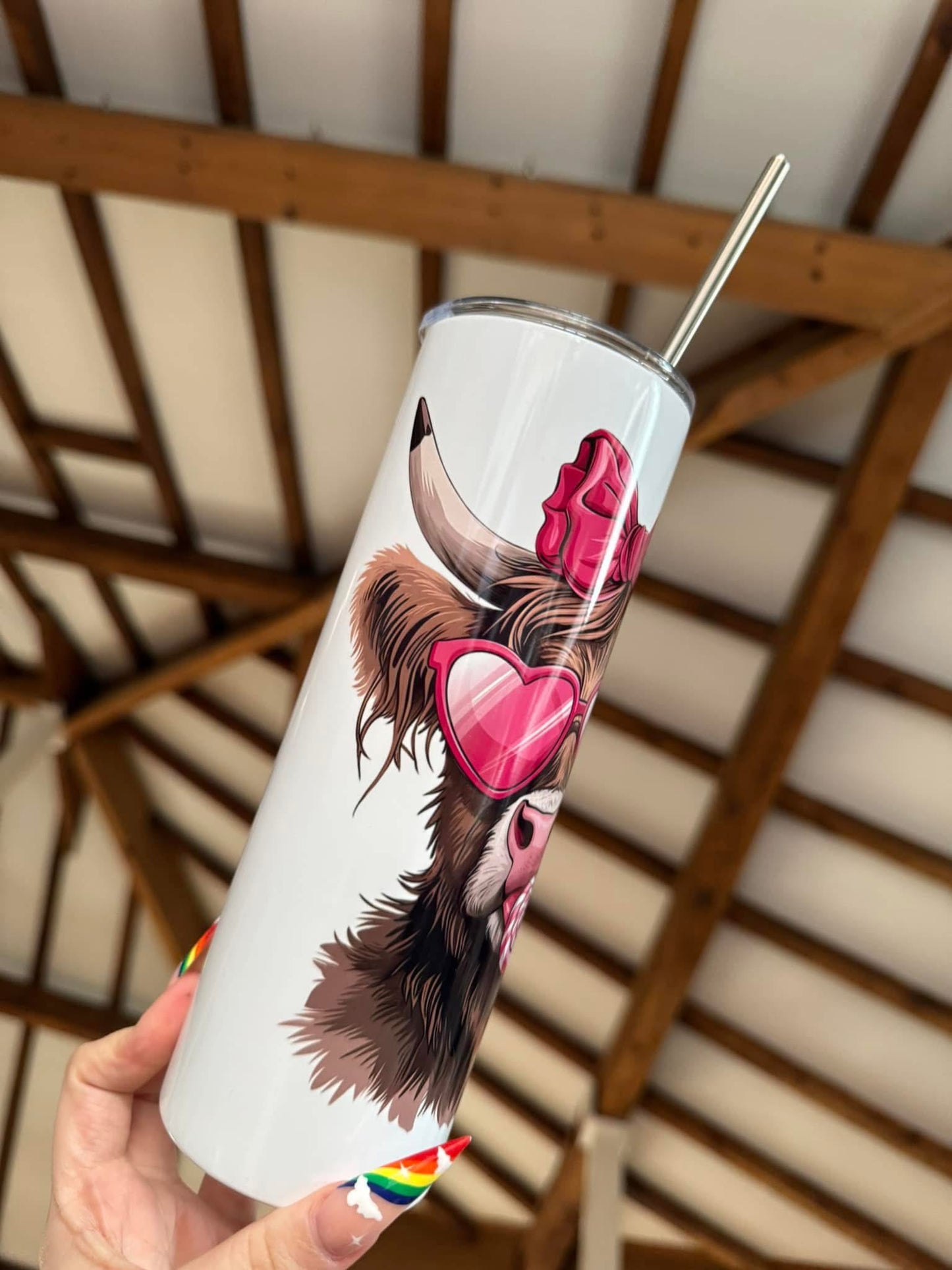 Cute Highland Cow 20zoz Tumbler