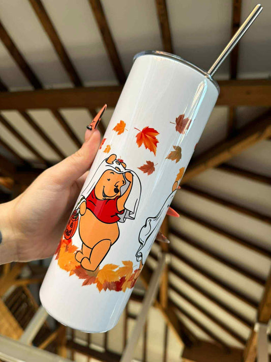 Pumpkin Winnie The pooh 20oz Tumbler