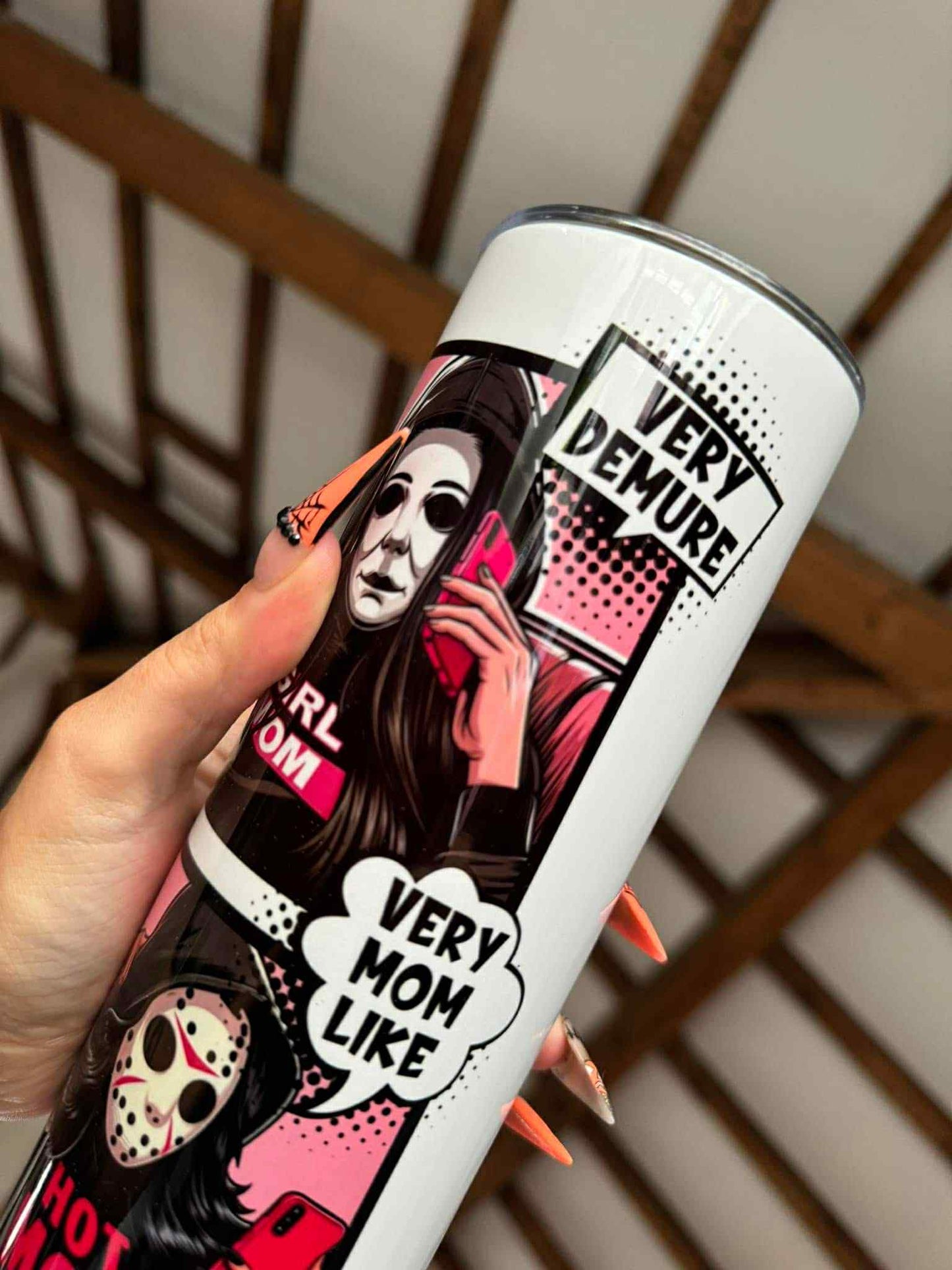 Bad Mom, Hot Mom 30oz Tumbler